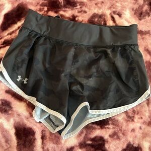 Under Armour Women's Gray Athletic Shorts